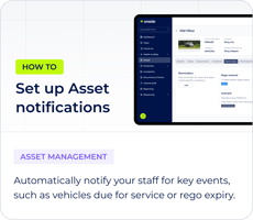 Asset notifications