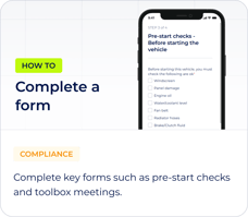 How to complete a form