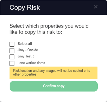 Copy risk