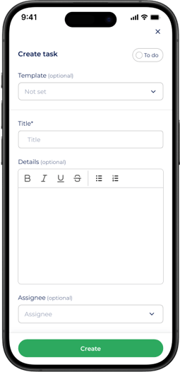 Create task 1-1