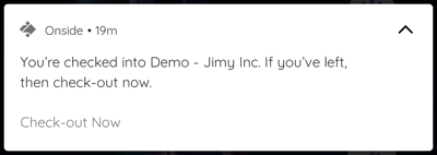 End of day notification 1
