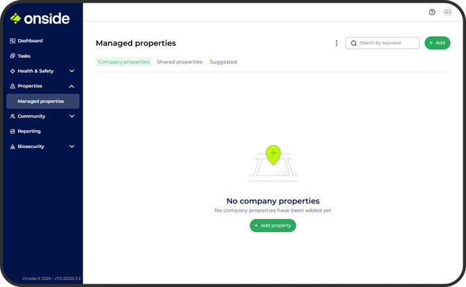 Managed properties