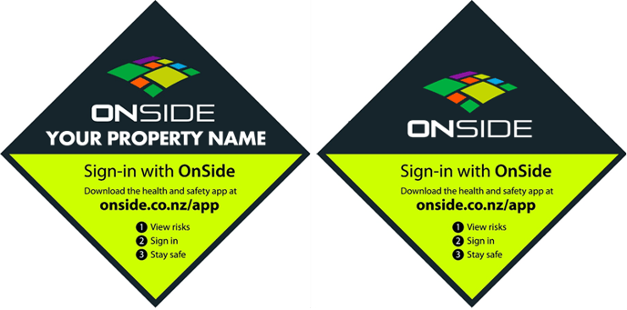 How do I order an OnSide sign?