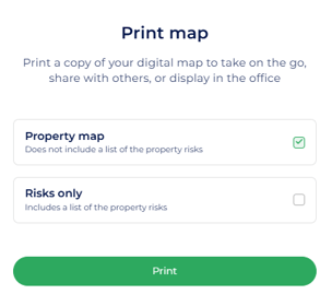 Print map
