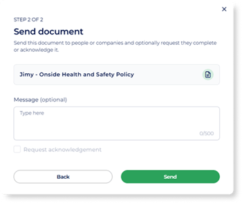 Send document 2