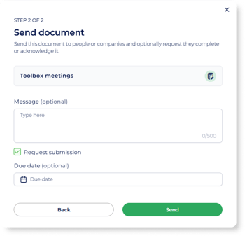Send form