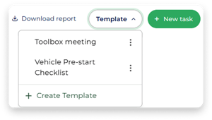 Task template access