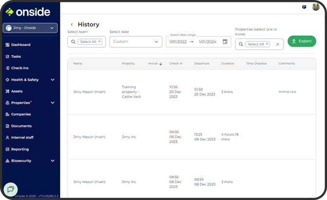 Team Locator history (2)