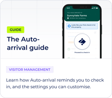 auto-arrival guide